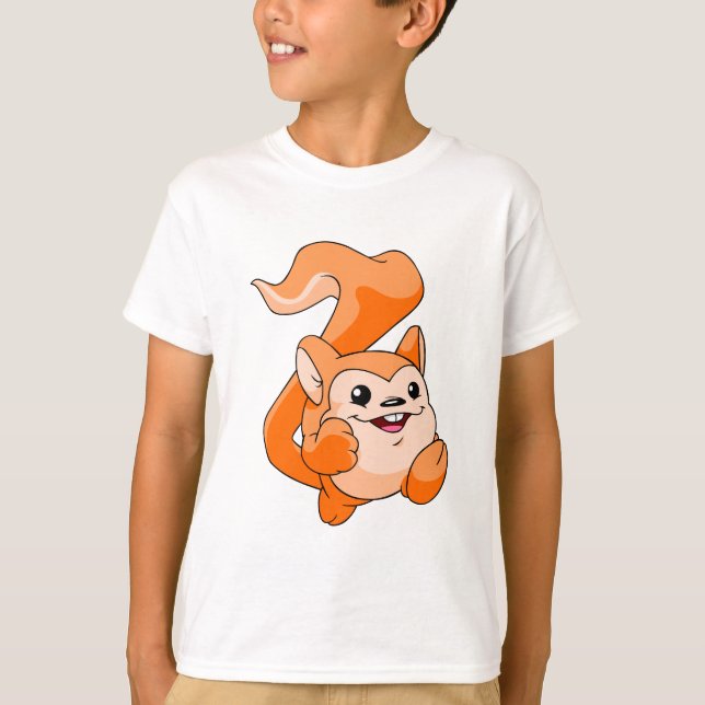 Meerca Orange T-Shirt (Front)