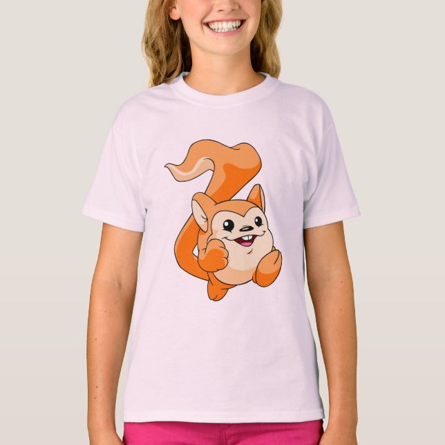 Meerca Orange T-Shirt (Front)