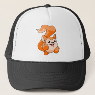Meerca Orange Trucker Hat