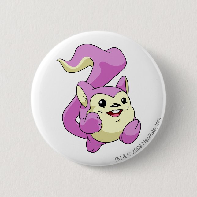 Meerca Pink 6 Cm Round Badge (Front)