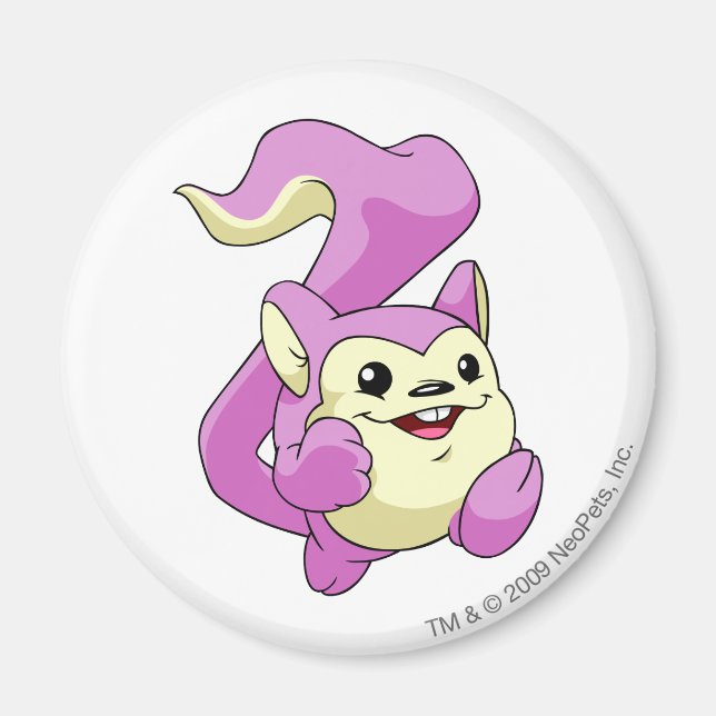 Meerca Pink Magnet (Front)