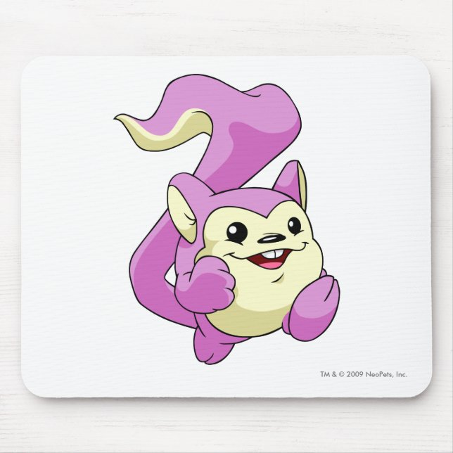 Meerca Pink Mouse Mat (Front)