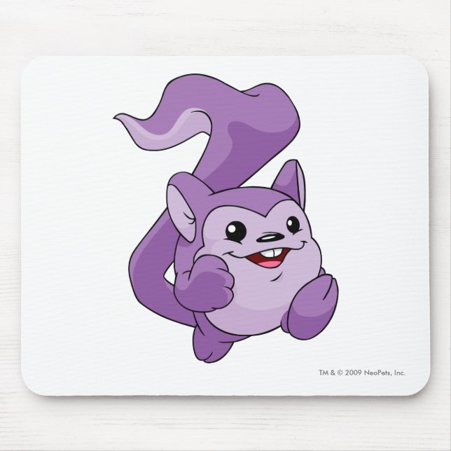 Meerca Purple Mouse Mat (Front)