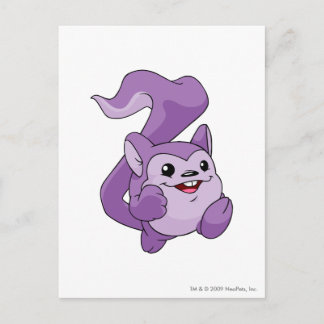 Meerca Purple Postcard