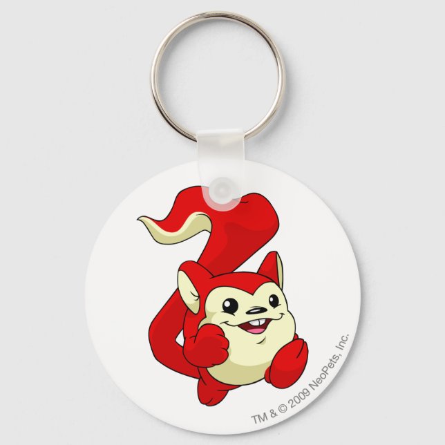 Meerca Red Key Ring (Front)
