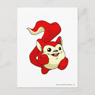 Meerca Red Postcard
