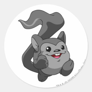 Meerca Shadow  Classic Round Sticker