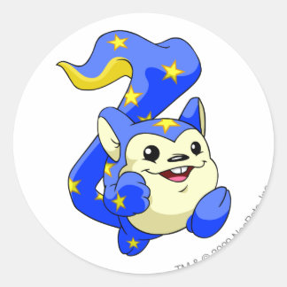 Meerca Starry Classic Round Sticker