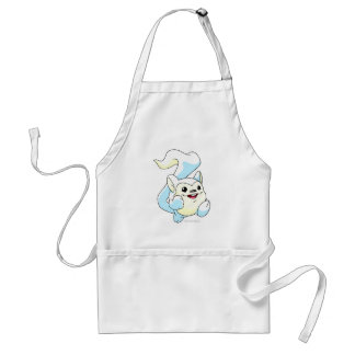 Meerca White Standard Apron