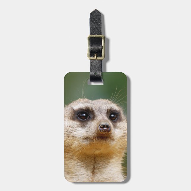 Meerkat20151001 Luggage Tag (Front Vertical)
