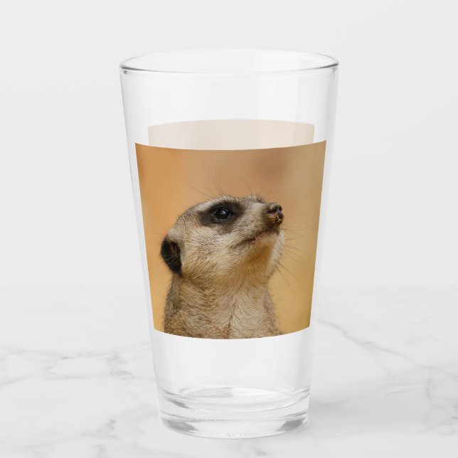 Meerkat 001 by JAMFoto Glass (Front)