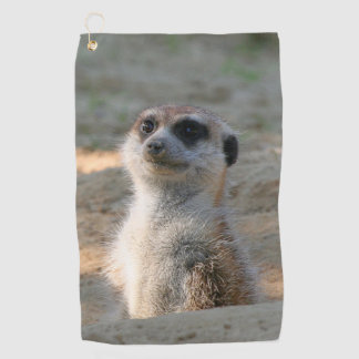 Meerkat 004 golf towel