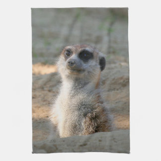 Meerkat 004 tea towel
