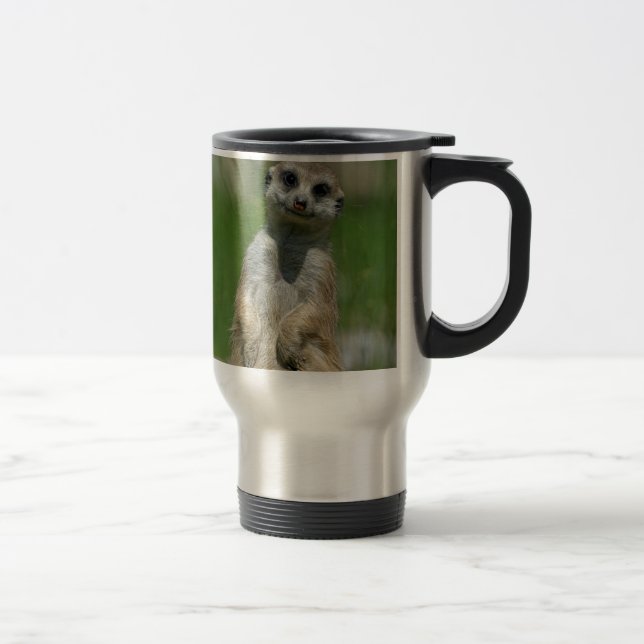 Meerkat 013 travel mug (Right)