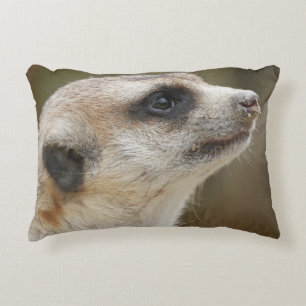 Meerkat 028 decorative cushion