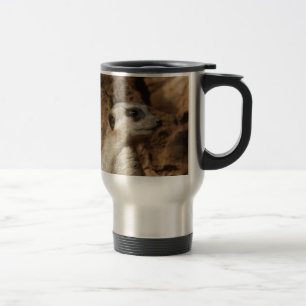 Meerkat 029 travel mug