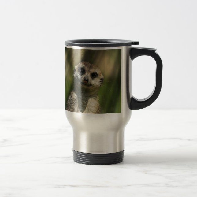 Meerkat 034 travel mug (Right)