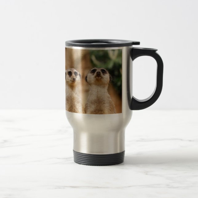 Meerkat_044 Travel Mug (Right)