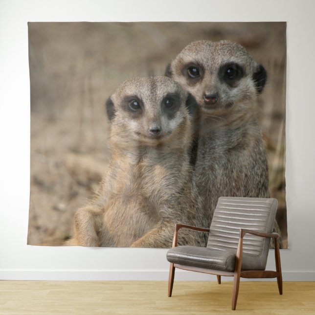 Meerkat 067 tapestry (In Situ (Horizontal))