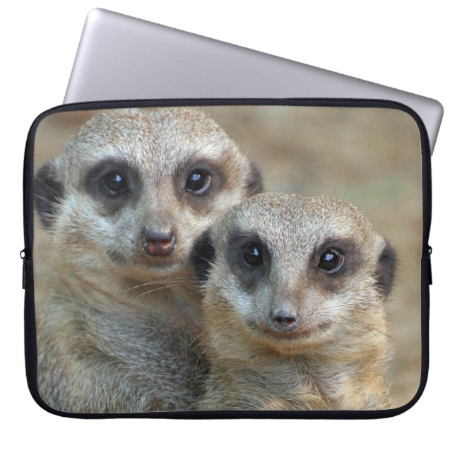 Meerkat 085 laptop sleeve (Front)
