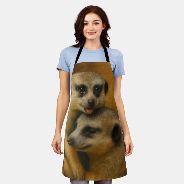 Meerkat Affection Apron (Worn)