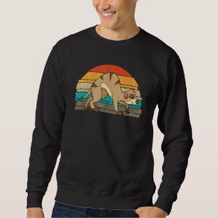 Meerkat Africa Safari Retro Zoo Animal Meerkat Sweatshirt