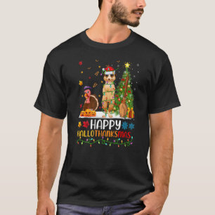Meerkat Animal   Happy Meerkat Hellothanksmas T-Shirt