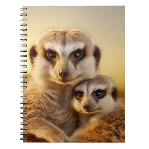 Meerkat Animal Wild Beauty Freedom Wilderness Art Notebook