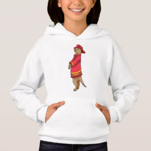 Meerkat as Firefighter with Helmet