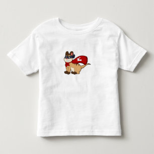 Meerkat as Hero with Mask Toddler T-Shirt
