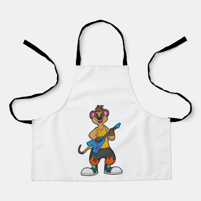 Meerkat as Musician with Guitar Apron (Front)
