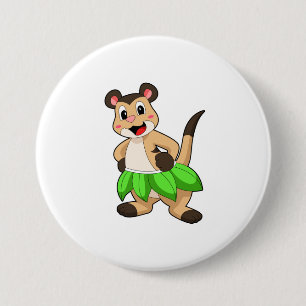 Meerkat at Ballet Dance 7.5 Cm Round Badge