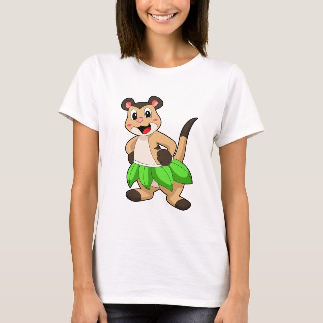 Meerkat at Ballet Dance T-Shirt (Front)
