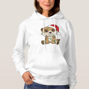 Meerkat Christmas Winter Animals Holiday Meerkats Hoodie