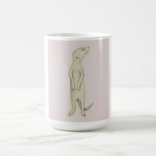 Meerkat, coffee mug, tea, latte, home, kitchen coffee mug