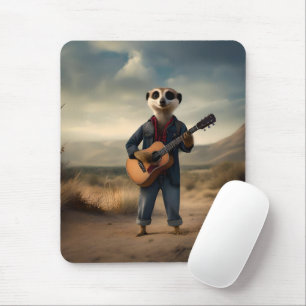 Meerkat Country And Western Artists, Mouse Mat