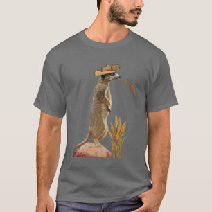 Meerkat Cowboy T-Shirt