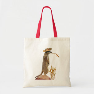 Meerkat Cowboy Tote Bag