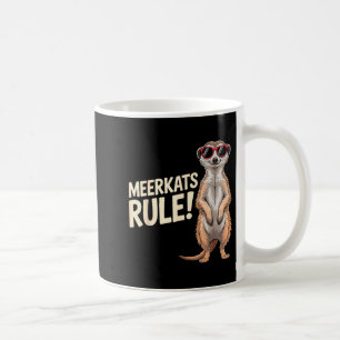 Meerkat Design For Men Women Kids Zoo Keeper Safar Coffee Mug