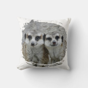Meerkat duo 003 cushion