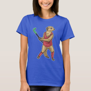 Meerkat Field hockey Hockey stick T-Shirt