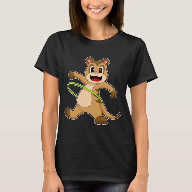 Meerkat Fitness Gymnastics Sports T-Shirt (Front)