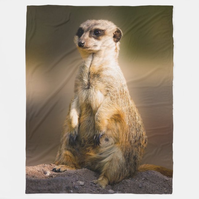 MEERKAT FLEECE BLANKET (Front)