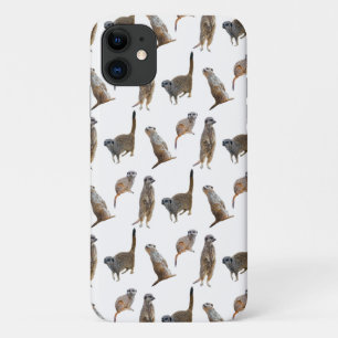 Meerkat Frenzy iPhone 11 Case (choose colour)
