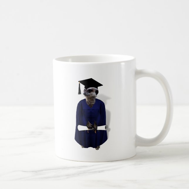 Meerkat Graduate Coffee Mug (Right)