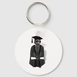 Meerkat Graduate Key Ring