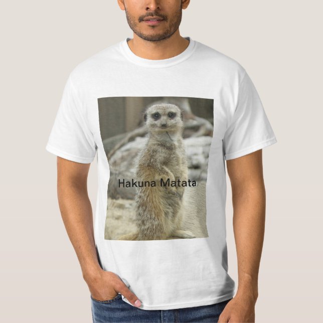 Meerkat Hakuna Matata T-Shirt (Front)