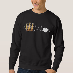 Meerkat Heartbeat Sweatshirt
