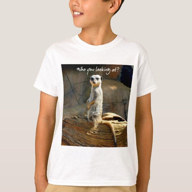 Meerkat Humours T-shirt (Front)