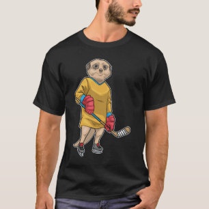 Meerkat Ice hockey Ice hockey stick Sports T-Shirt